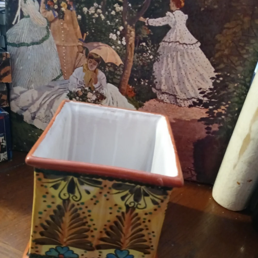 🏤Pedro Alba Artisan Mexico Talavera Vintage Ceramic Pottery,Nice Gift.🎁 🇲🇽 - Picture 4 of 14